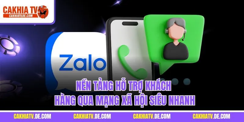 Nền tảng hỗ trợ khách hàng qua mạng xã hội siêu nhanh