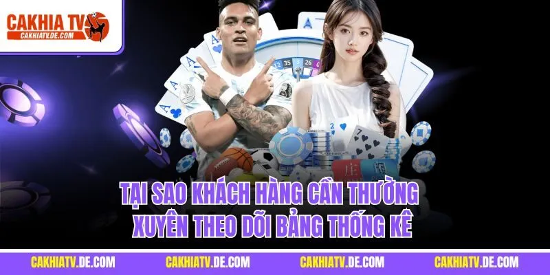 Tại sao khách hàng cần thường xuyên theo dõi bảng thống kê