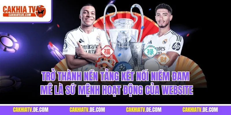Trở thành nền tảng kết nối niềm đam mê là sứ mệnh hoạt động của website